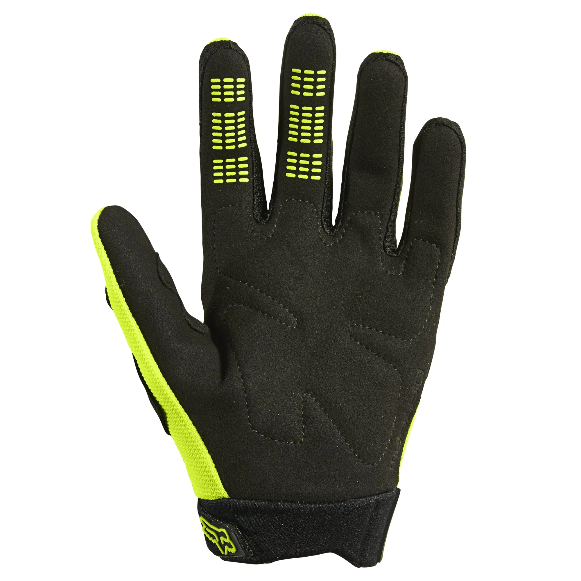 Fox Racing Youth Dirtpaw Standard Offroad Gloves Flo Yellow